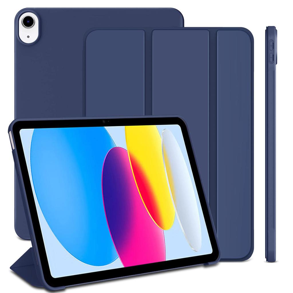 Чехол для iPad (А16) 11 2025 11-е поколение / 10-е поколение 10.9 2022 Складная подставка Чехол-книжка с мягкой задней крышкой из ТПУ