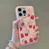 Чехол для телефона с вишней и бантом Для IPhone 17 17Air 16 15 Чехол Для IPhone 11 13 12 14 Pro Max 16 15 14 Plus Чехол Funda 17 17Air