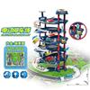 Children'S Large Parking Lot Track Toys Car Pass Building Electric Track Engineering Car Toys