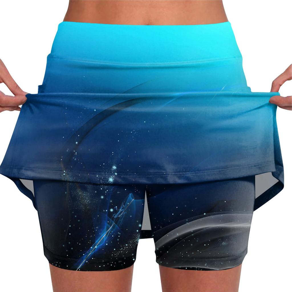 Эластичные брюки-кюлоты для йоги для женщин, спортивные шорты с принтом, легкие узкие однотонные бегуны с высокой талией