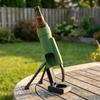 Открывалка для бутылок Hands-Free (без рук), толкатель, запускатель крышек, сверхпрочная открывалка для пивных бутылок, плавное и равномерное срабатывание, съемник крышек без скручивания