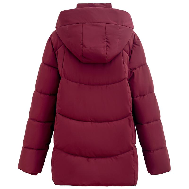 Plus Size Women's Parkas Winter Warm Jackets Hooded Elegant Loose Thick Outerwear Middle Age Women's Coats