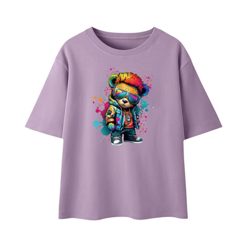 Термопресс медведи цвета Parches Para Ropa наклейки на одежду аксессуар для одежды теплопередача Diy моющиеся новые