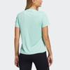 adidas Женская футболка с короткими рукавами для высокоинтенсивных тренировок Heatrdy Focus, мятно-зеленый H20749
