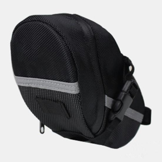 Водонепроницаемая сумка для велосипедного сиденья, большая вместительная застежка-молния, быстросъемная подседельная стойка, седло, набор для хранения инструментов со светоотражающей полосой