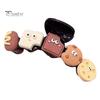 Women Hair Claw Cartoon Biscuits Decor Anti-slip Teeth Strong Grip Hair Clip Large Size Back Head Hair Clamp
