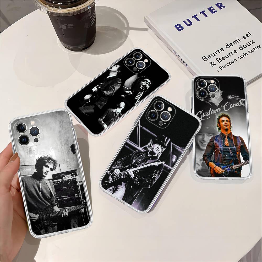 Густаво Серати Soda Stereo Чехол для телефона iPhone 16 15 Promax iPhone 14 11 12 High end 13 Pro Силиконовый