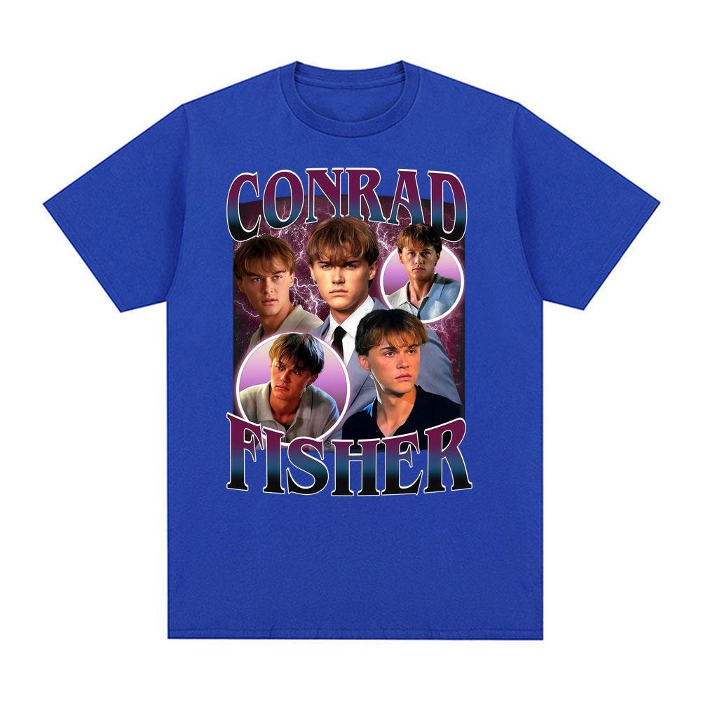 Team Conrad Conrad Fisher Cousins Beach Vintage T Shirt Men Women Fashion High Street T-shirts Polyester Casual Short Sleeve Tshirt