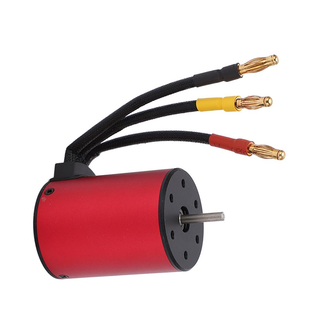 S3650 5200KV Brushless Waterproof Motor 4 Pole 12 Slot RC Car Motor Accessory for 110 Remote