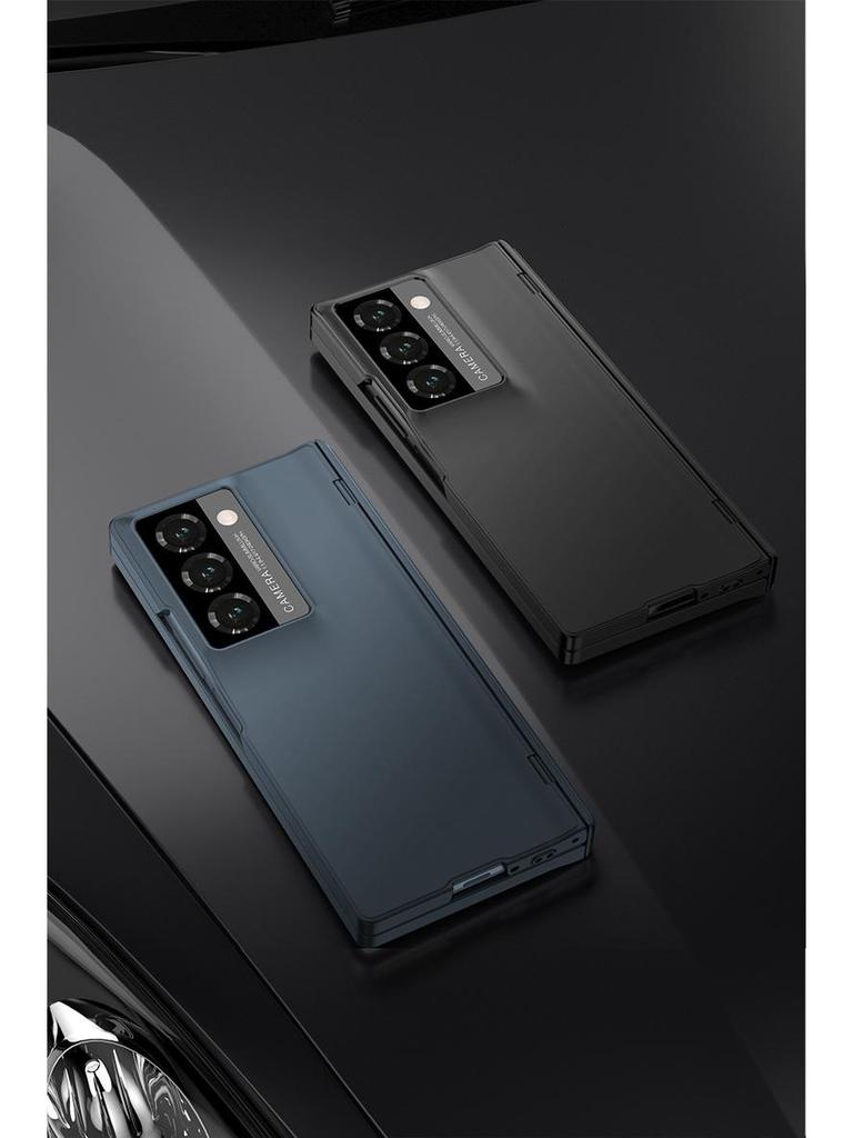 Чехол для телефона Samsung Z Fold6: Складная защитная пленка для экрана со встроенной магнитной застежкой и полной защитой камеры в минималистичном стиле