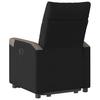 Recliner with Rising Aid Black Fabric