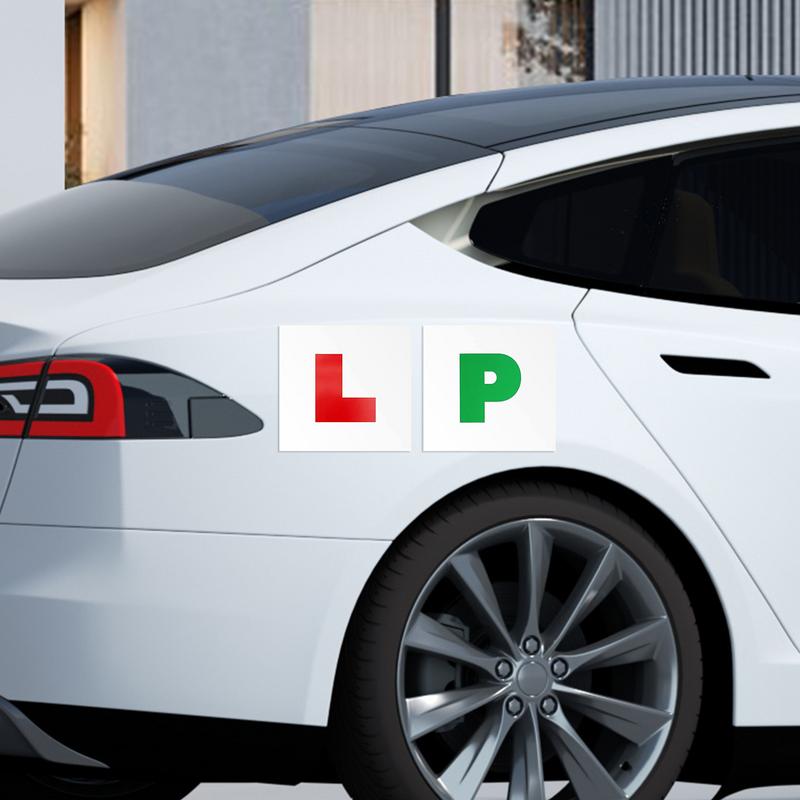 Наклейка на мотоцикл, автомобильные аксессуары, номерные знаки для водителей-учеников, автомобильные принадлежности, новые номерные знаки для водителей-учеников и инструкторов