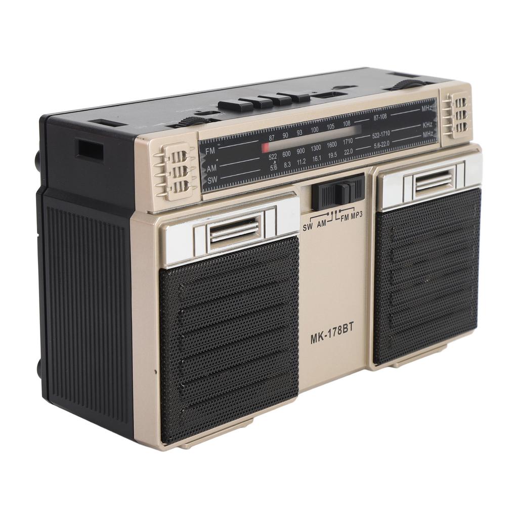 Портативное AM FM SW радио с Bluetooth динамиком перезаряжаемое полнодиапазонное портативное радио для дома
