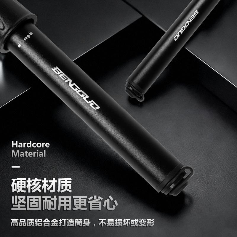 Portable Bike High-Pressure Pump Mini Aluminum Alloy Bike Pump Schrader Presta Valve MTB Road Bicycle Pump Cycling Accessories