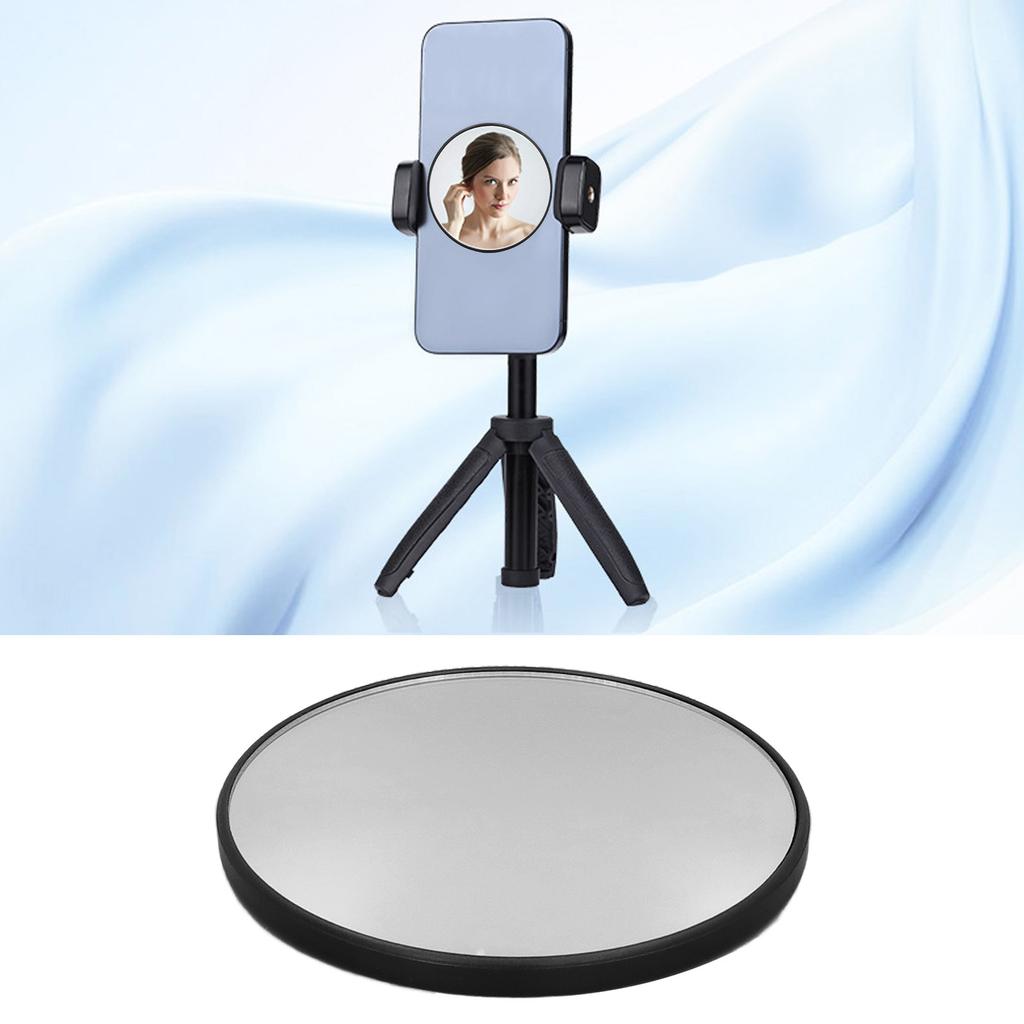 2.28 Inch Magnetic Phone Makeup Mirror Round Portable Makeup Mirror for   Phones 15 14 13 12 for Selfies   Strming