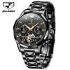 JINSHIDUN New Business and Leisure Men's Watch Tourbillon Waterproof Luminous Multifunctional Mechanical Watch Men's Watch