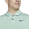 Nike Мужская дышащая футболка-поло с коротким рукавом и логотипом Dri-Fit Vapor на две пуговицы, топ DH0608-379