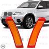 Front Bumper Indicator No Bulbs For BMW X5 E70 LCI  35dX 35iX 50iX 2010 2011 2012 2013 Turn Signal Lamp 63147274433 63147274434