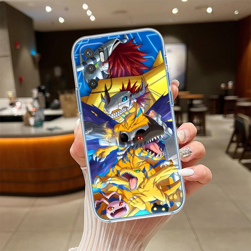 NH51 D-Digimons Transparent Phone Case for LG K22 K30 K40 K40S K41 K42 K50 K50S K51 K51S K52 K61 K62 K71 K92 Q60 Q61 V40 V50 V60