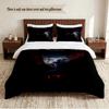 it Personalized Custom Name 3‑Piece Bedding Set Soft Duvet Cover Set For Bedroom Home Decor