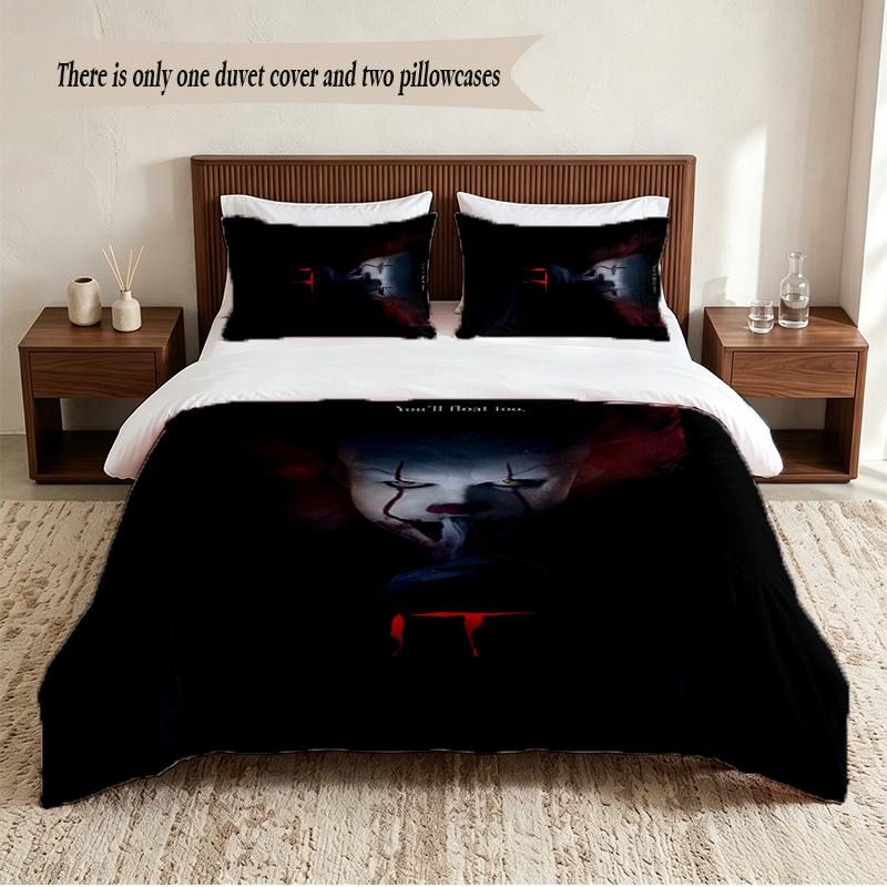 it Personalized Custom Name 3‑Piece Bedding Set Soft Duvet Cover Set For Bedroom Home Decor