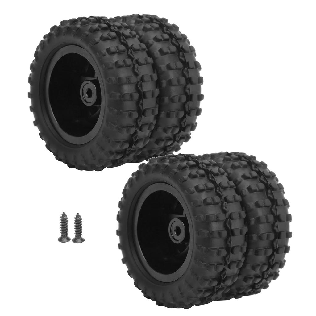 2pcs 52mm Aluminum Alloy Rr Tire Replacement Parts Fit for WPL D12 1/10 RC Truck (009)