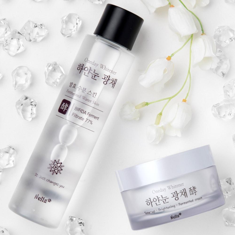 Nella White Eye Radiance Ферментированная увлажняющая кожа 150 мл