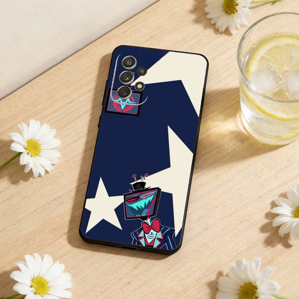 V-Vox Sleek Trendy Vibe Phone Case For Samsung S25,S24,S21,S22,S23,S30,Ultra,S20,Plus,Soft Black Shell