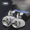 Two-Piece Stainless Steel Threaded Ball Valve Q11F-16P 1000WOG