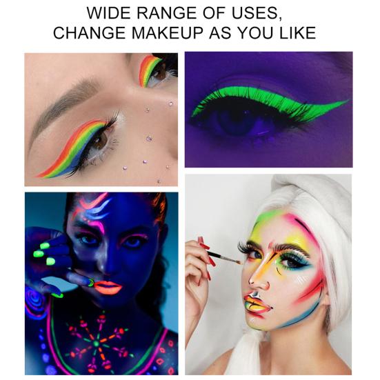 Painting Oil Long Lasting Silky Texture Halloween Accessory Luminous Face Paint Cream for Girl