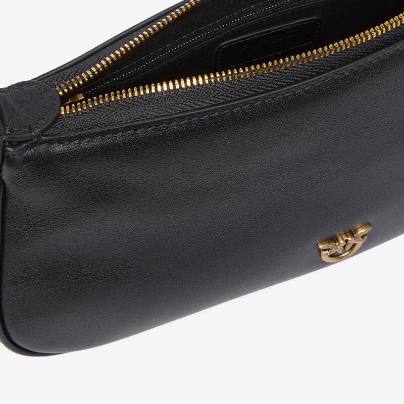 PINKO Cowhide Leather Swallow Underarm Bag