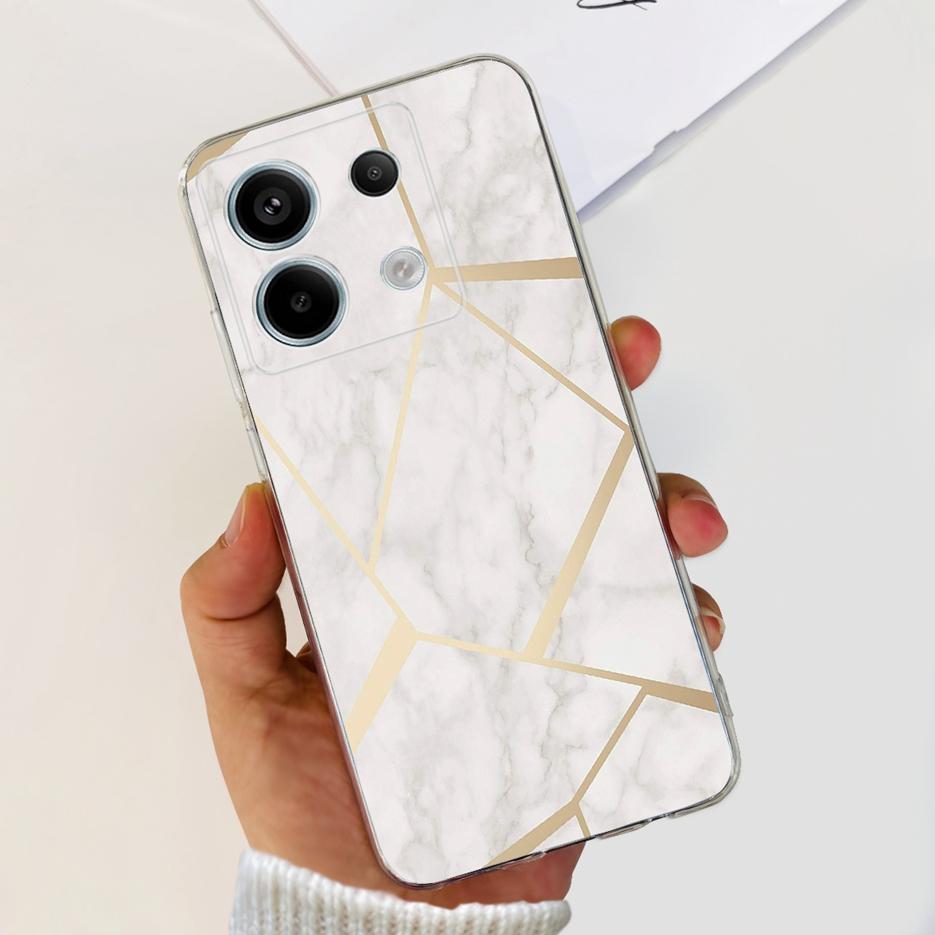 For Xiaomi Poco X6 Pro 5G Case Cute Cat Butterfly Painted Cover Soft Silicone Phone Case For Xiaomi Poco X6 Pro PocoX6 5G Fundas