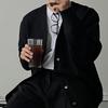 Японский ретро вязаный кардиган с V-образным вырезом 2026: Весенне-осенний художественный свободный свитер для мужчин