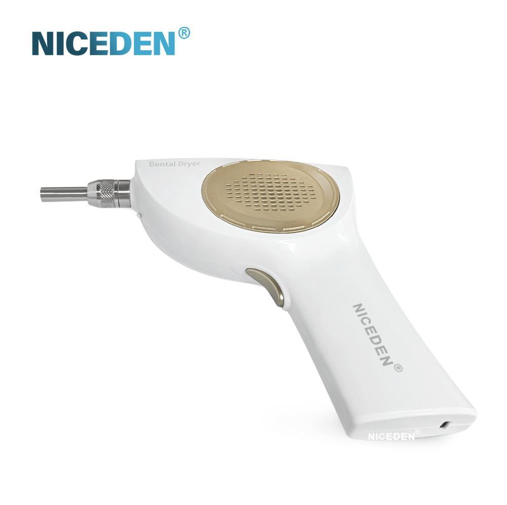 NICEDEN Dental Air Dryer Unit Rechargeable Portable Blower for Oral Care