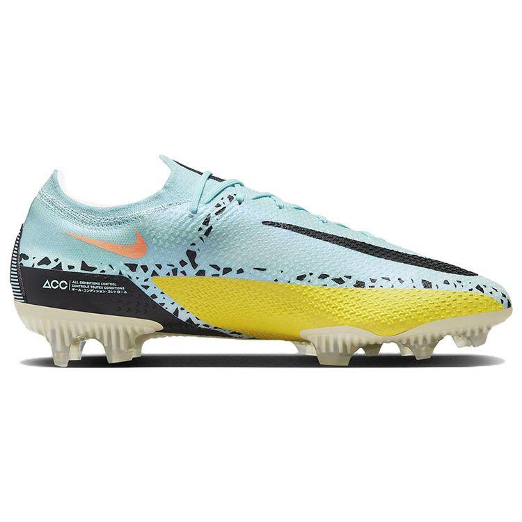 Nike Phantom GT2 Elite FG Glacier Ice Yellow Strike кроссовки унисекс Blue Sunset Glow Black CZ9890-407