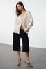Women's Elegance Style Cardigan Stone Basic Soft Textured Knitwear Cardigan
