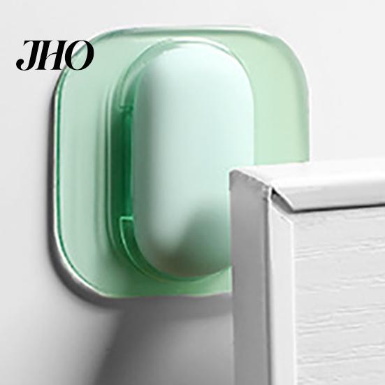 Easy Installation Wall Protection Pad 3Pcs/Set Silicone Door Stopper Punching Free Mute Stickers Noise Reduction Protectors Handle Hardware