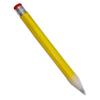 Fun Gift Performance Prop For Painter Artist Student Huge Pencil Giant Pencil Large Wood Pencil