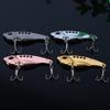 4pcs 11g 55mm Metal VIB Fishing Lures Crank Baits Red Eyes Fishlike Hook Tackle