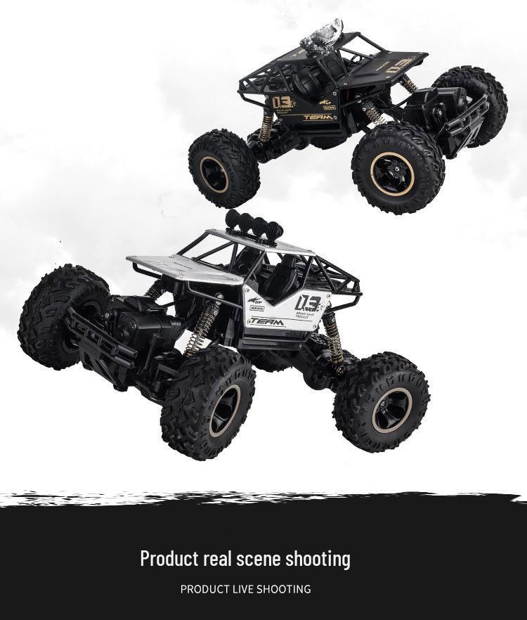 Большой внедорожный радиоуправляемый дрифт-кар 4WD, высокоскоростная гоночная игрушка из сплава для мальчиков