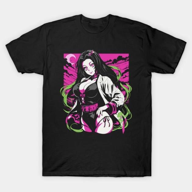 Anime Nezuko Kamado Waifu T Shirt Size S 4xl Gift For Friends V2