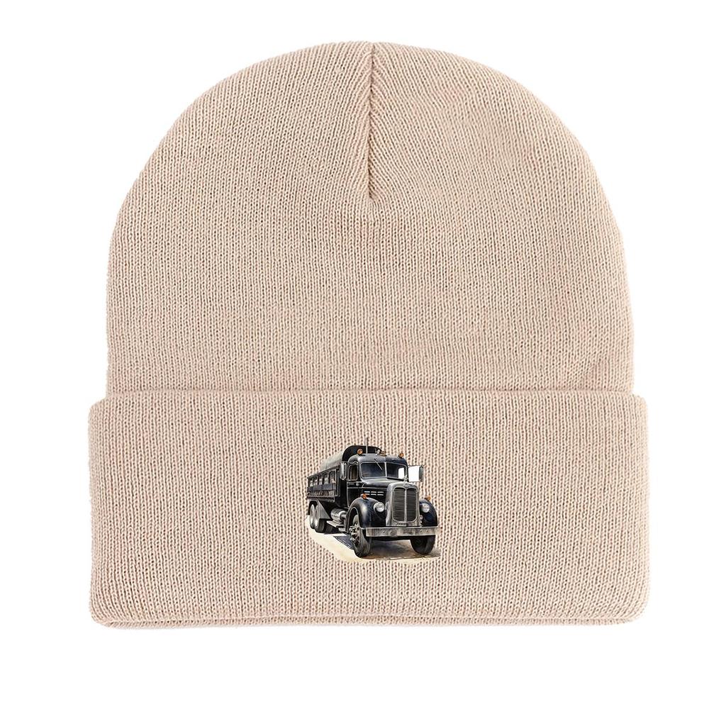 Реалистичная вязаная зимняя шапка-бини с пикапом, шапка-череп, универсальный осенний головной убор, вязаная шапка-бини