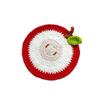 Christmas Christmas Decorations Artistic Crochet Xmas Atmosphere Heat-Resistant Cute Coasters Gift 7 Styles
