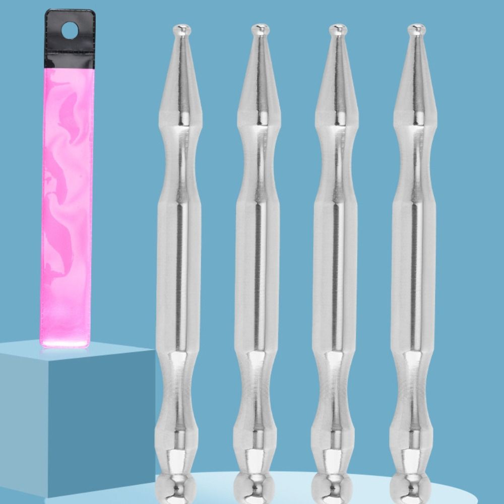 Инструмент для самомассажа Массажер для глубоких тканей Нержавеющая сталь Акупрессурная планка Игла для акупунктуры Уход за лицом