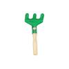3Pcs/Set Kids Beach Sand Toy Wooden Handle Iron Shovel Rake Spade Toddlers Outdoor Summer Beach Digging Gardening Tools