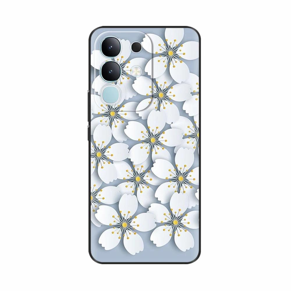 Чехол для телефона Vivo Y29 4G Чехол Мягкий Силикон ТПУ Защитная Задняя Крышка Для Vivo Y300t 5G Чехол для Vivo T4X 5G Ободок Бампер Сумки