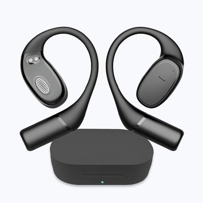 Беспроводные Bluetooth OWS Air IPX5 Шумоподавление Сенсорное Bluetooth Уровень заряда батареи До 28 часов непрерывного звучания Черные Наушники, Вкладыши, Проводные,