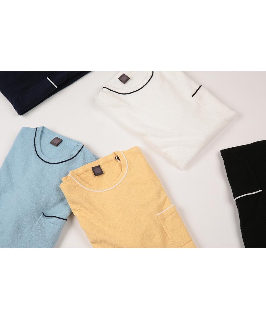IOLO Terik Line Half Crew Neck_Black