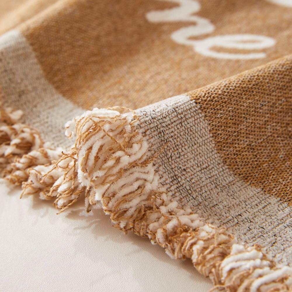 Funda Sofa Home Синель Цветы Диван Коврик Пледы Всесезонный Кемпинг Пикник Одеяло Чехол Чехол для Дивана