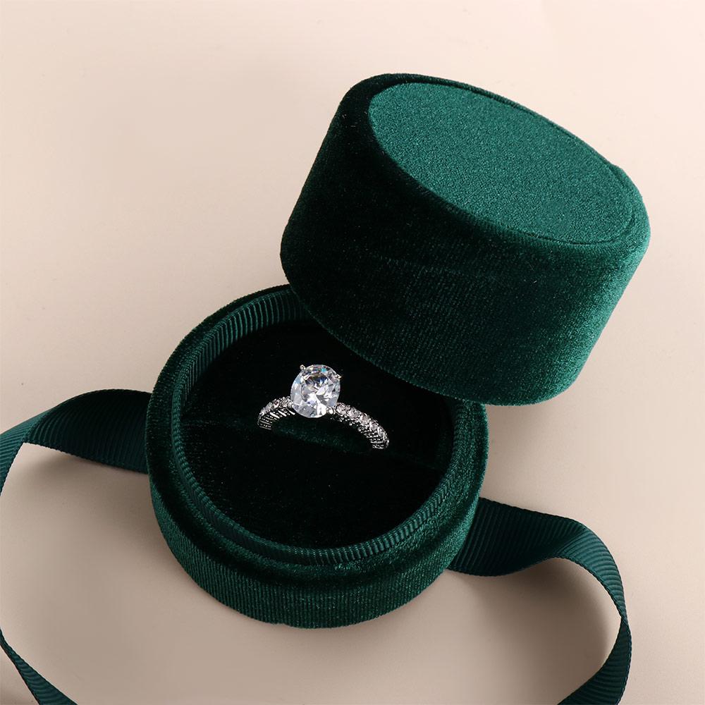 Box Necklace Bowknot Engagement Ring Jewelry Box Fashion Accessories Displays Box Jewelry Display